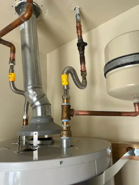 Water heater installation and plumbing repair in Hayden Run Village