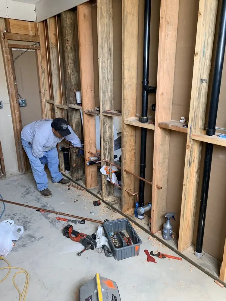 Commercial rough-in plumbing for Gas Line Repair in Hayden Run Village